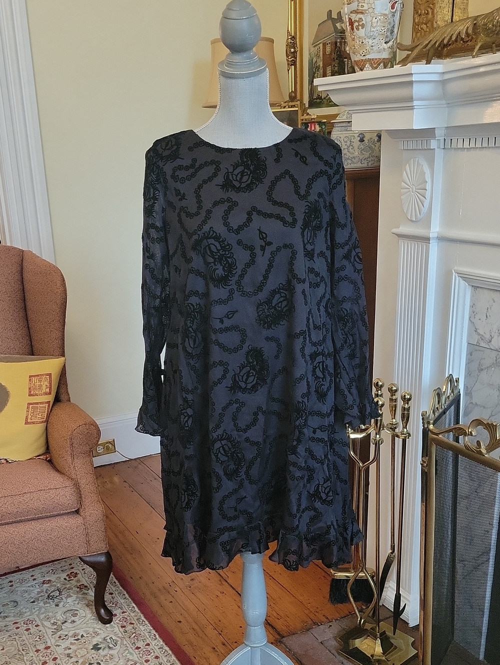 Vtg Carolina Herrera Dress